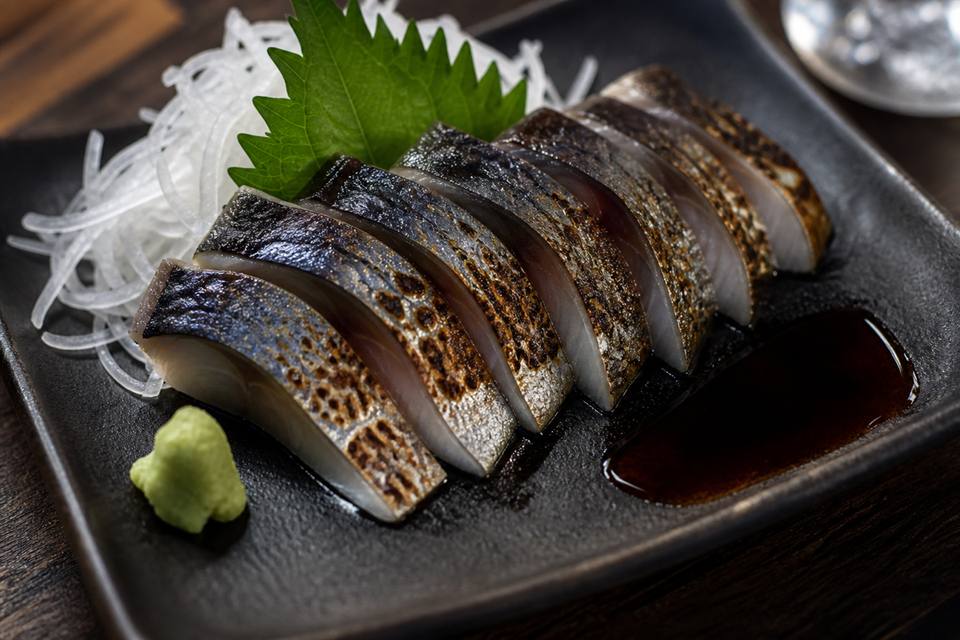 炙りしめ鯖