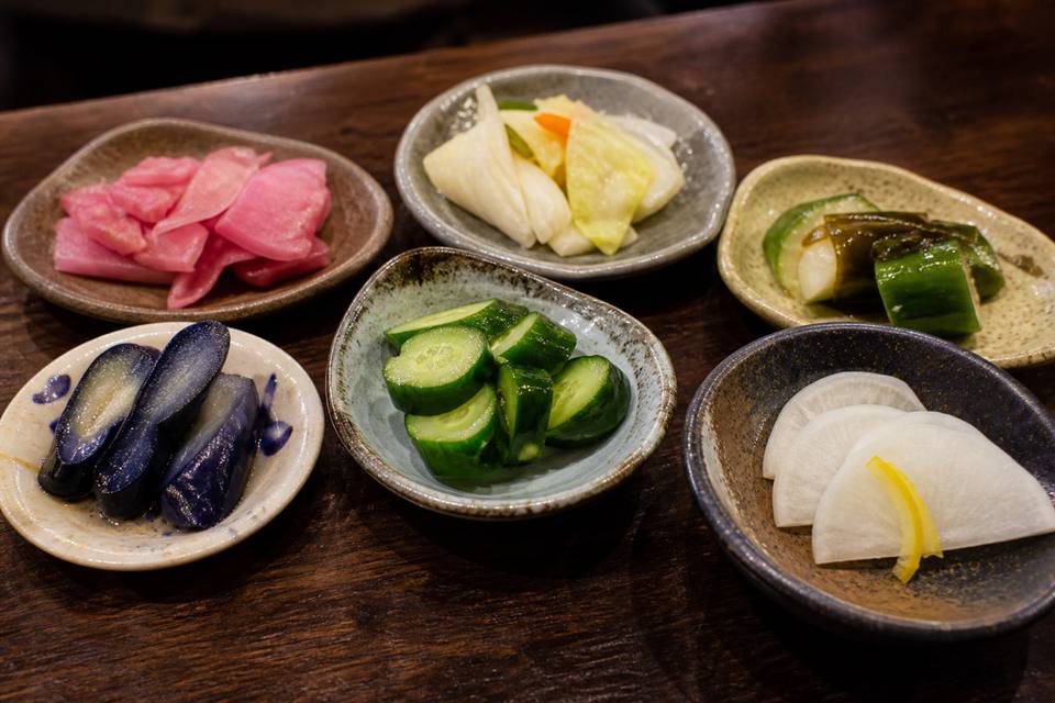 お漬物盛り合わせ