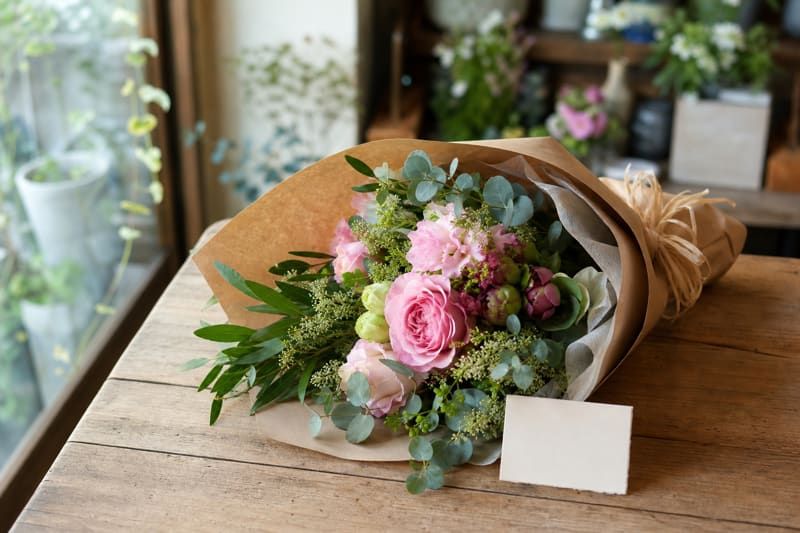 プレゼント用の花束