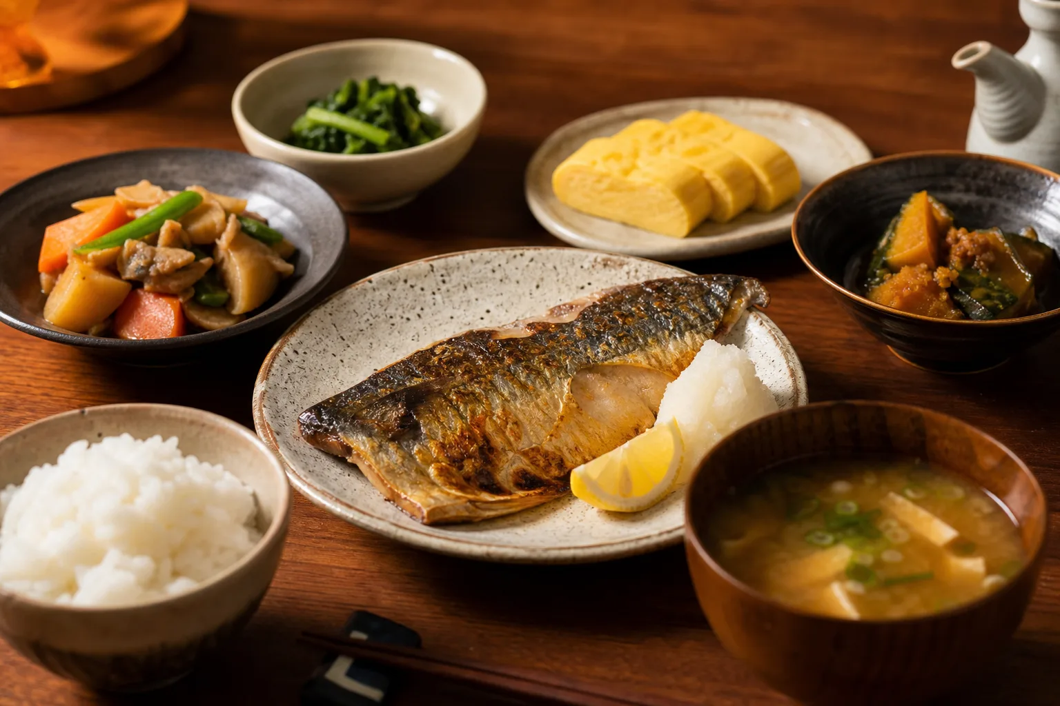 季節の定食のイメージ
